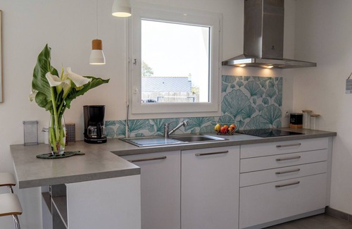 Plouneour-Brignogan-Plages House | New villa 100 m from the beach, 4 bedrooms, enclosed grounds.