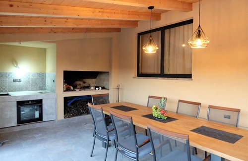 Plano Villa | NEW- Villa OLIVE OASIS -the heated pool & jacuzzi -family friendly