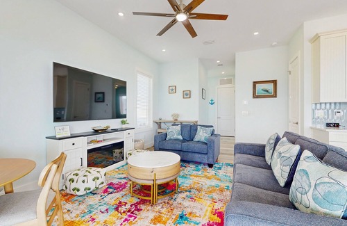 Navarre Beach House | Newly built home near beach with sound view, balcony, WiFi, W/D & AC