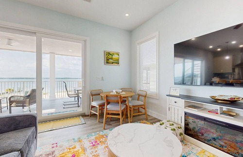 Navarre Beach House | Newly built home near beach with sound view, balcony, WiFi, W/D & AC