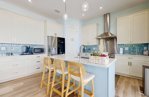 Navarre Beach House | Newly built home near beach with sound view, balcony, WiFi, W/D & AC