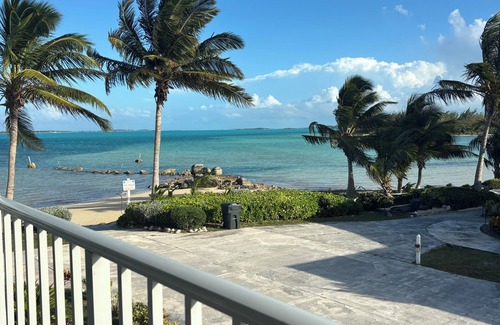 George Town House | Newly renovated Oceanfront Townhouse with Stunning Views & Private Beach Access