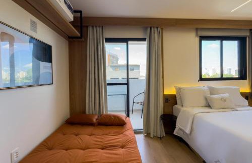 Indianopolis Apartment | NH208 · Moema Luxo - Prox Metrô & Aerop| Piscina| Academia