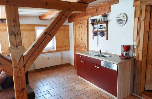 Grossschoenau Apartment | Nice apartment for 3 guests with WIFI, TV, patio and pets allowed