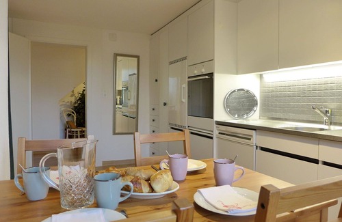 Unterseen Apartment | Nice apartment for 4 guests with WIFI, TV and patio