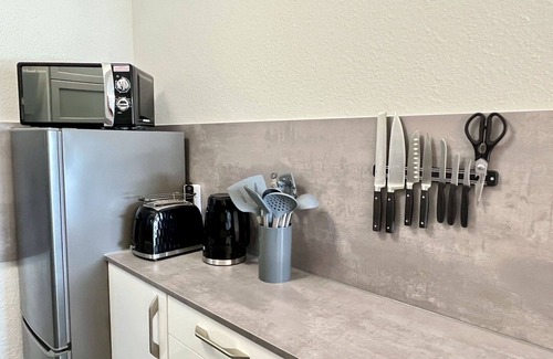Loffingen Apartment | Nice apartment for 4 people with WIFI, pool, TV, balcony and panoramic view