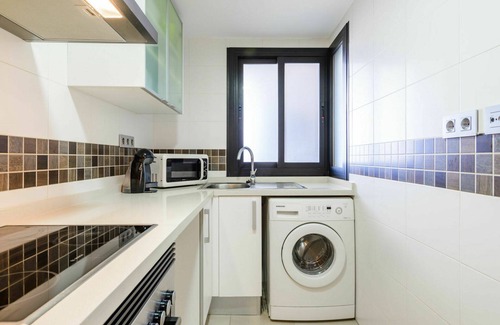 El Grau de Moncofa Apartment | Nice apartment for 4 people with WIFI, A/C, pool, TV and terrace