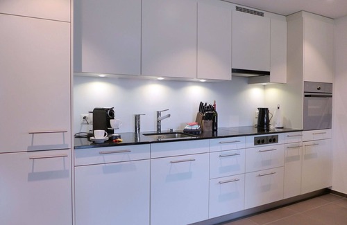Blausee Apartment | Nice apartment for 4 guests with WIFI, TV, balcony, pets allowed and panoramic view