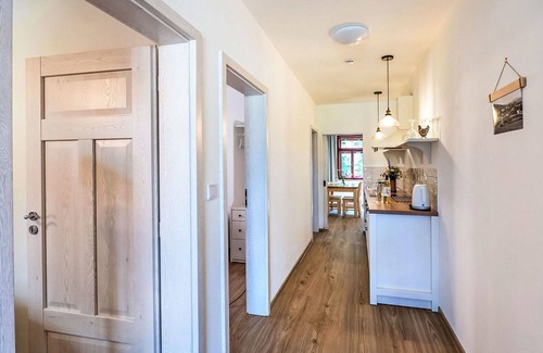 Horni Plana Apartment | Nice apartment for 4 people with WIFI, terrace and pets allowed