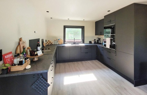 Fitjar House | Nice home in Fitjar with house sea view