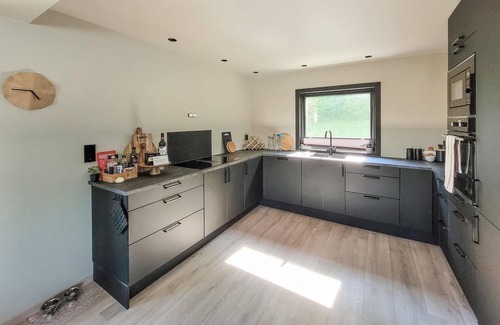 Fitjar House | Nice home in Fitjar with house sea view