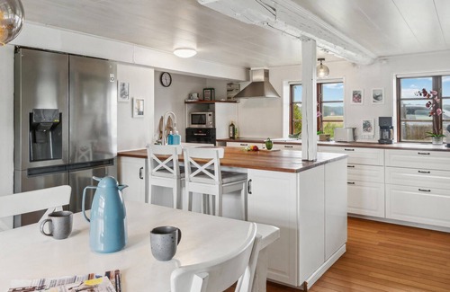 Sollested House | Nice home in Søllested with sauna