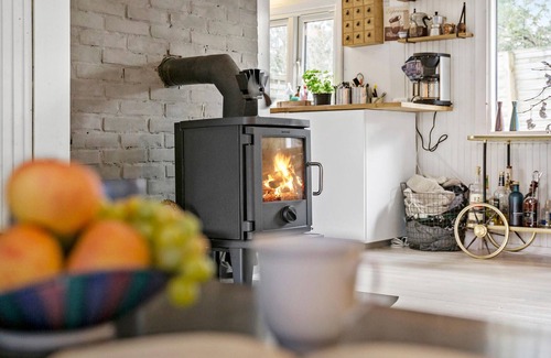 Hoeve Strand House | Nice home in Vig with sauna