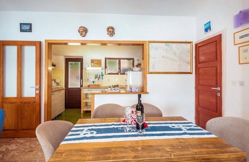 Klek Cabin | Nice villa direct on sea,surrounded with lot of mediterranean plants,two minutwe