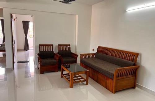 Mangalore Apartment | Nirvana Stay, Spacious Fully furnished 2bhk apartment in Mangalore, Full AC for Family