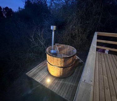 Navidad House | Noche de descanso y tinaja con vista al bosque