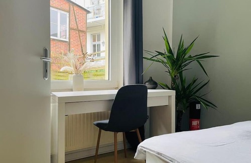 Rotes Feld Apartment | Nordic Living Hygge am Kurpark