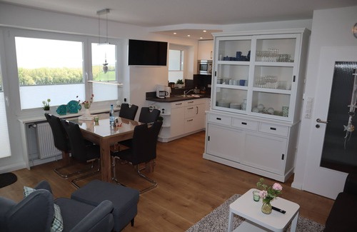 Wangerland Apartment | Northern lights with Internet