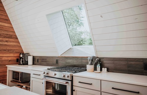Rice Township House | Northwoods A-Frame Cabin Near Itasca State Park
