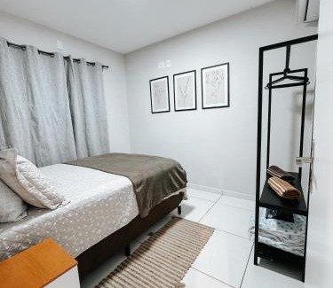 Tres Lagoas Apartment | Novo Apto em Condomínio Fechado c/Ar e Elevador