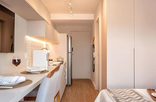 Sao Paulo Apartment | NOVO/Studio Luxuoso á 500m Allianz Parque