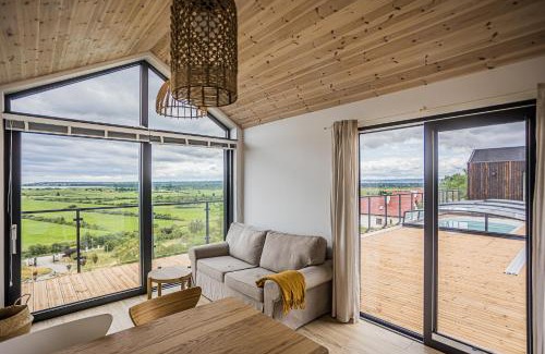 Oslonino House | Nowe Domki Deluxe z widokiem na zatokę z basenem i sauną