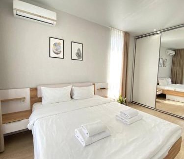 Podilskyj Apartment | Nyvky Like Home - Good Apartment 50 з балконом