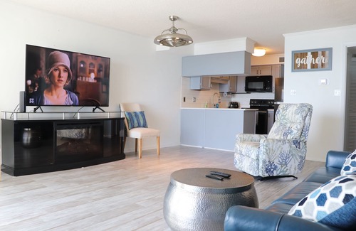 Ocean Drive Condo | OCEAN BLISS! Beautiful oceanfront condo with large balcony