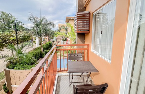 Puerto Princesa City Centre Apartment | Ocean Studio1 Bedroom, Private Balcony, Inviting Pool, and Gym