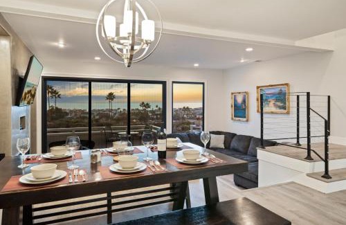 Santa Ana Heights House | Ocean view AC heated Pool jacuzzi Tennis bikesPool table foosball bikes