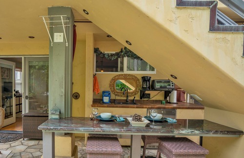 Leucadia Apartment | Ocean view, beach close escape to nature.