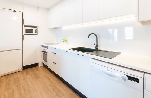 Grau i Platja Apartment | Ocean view condo located steps from the beach. Free WIFI