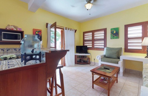 San Pedro Condo | Ocean view condo w/shared pool, free WiFi & partial AC - steps from the ocean