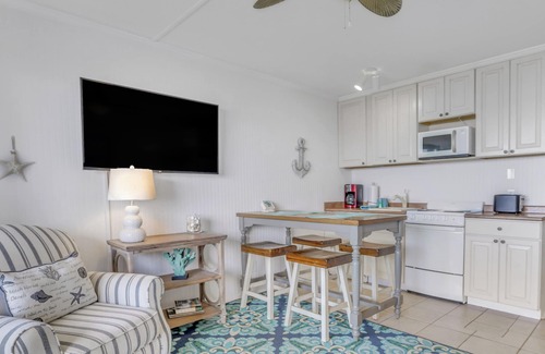 Tybee Island Condo | Ocean views of Dolphins Nearby, Heated Pool Access
