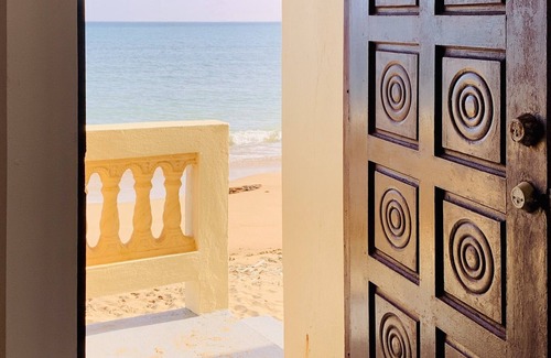 Rio Grande House | Oceanfront 3 Bdrm House on Surf Beach near Rincon with Private Beach Access