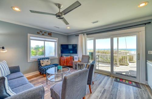 Topsail Beach House | Oceanfront Beach House - Two Kitchens - Pets Allowed