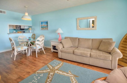 Caswell Beach Condo | Oceanfront Condo 2 BR/1BA-Close to POOL and BEACH!-Sleeps 4