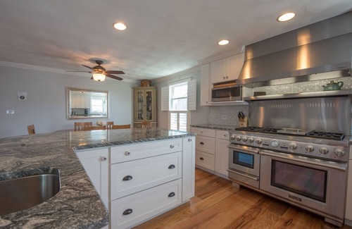 Point Judith House | Oceanfront Family Retreat - Walk to Beach - 5BR with Play Area and Sunset Views