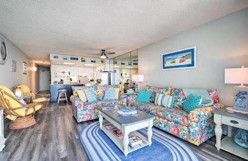 Garden City Apartment | Oceanfront Oasis with Deck and Resort Beach Access!
