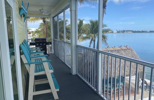Little Venice House | Oceanfront, Pool, Tiki Hut, Magnificent Views, Near Vaca, Great Dockage, Kayaks