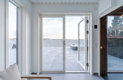 Varmdo House | Oceanfront Retreat - Heated Pool, Sauna, Jacuzzi
