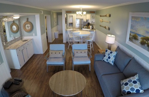 Morehead City Condo | OCEANFRONT TOP FLOOR UNIT at A Place at the Beach, Beautifully Renovated