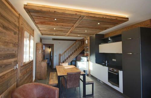 La Toussuire Apartment | ODYSSEE B203 Vaste appartement en vieux bois sur les pistes, vue panoramique