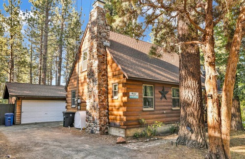 Big Bear Cabin | OLD School LOG Cabin #2340