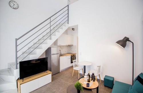 Pangaio Apartment | Olympiada Two Bedroom Loft with Pool Access