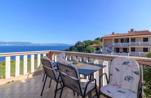 Duga Luka Apartment | One bedroom apartment with terrace and sea view Duga Luka (Prtlog), Labin (A-2335-c)