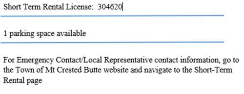 Crested Butte Apartment | One Bedroom Condo with Large Balcony over Mountaineer Square condo