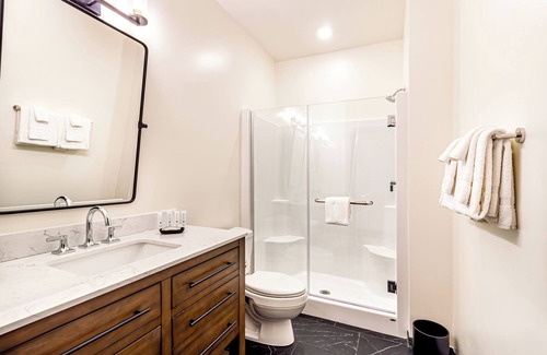 Madison Hotel | One Bedroom King with Den with views of the heart of downtown.