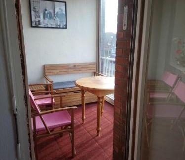 Malo-les-Bains Apartment | OPALINE T3 lumineux avec patio et parking privé