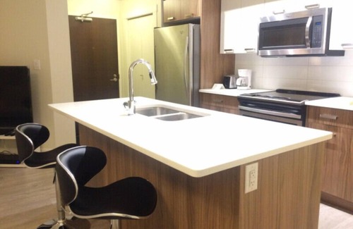 Downtown Edmonton Condo | Open concept and an amazing view